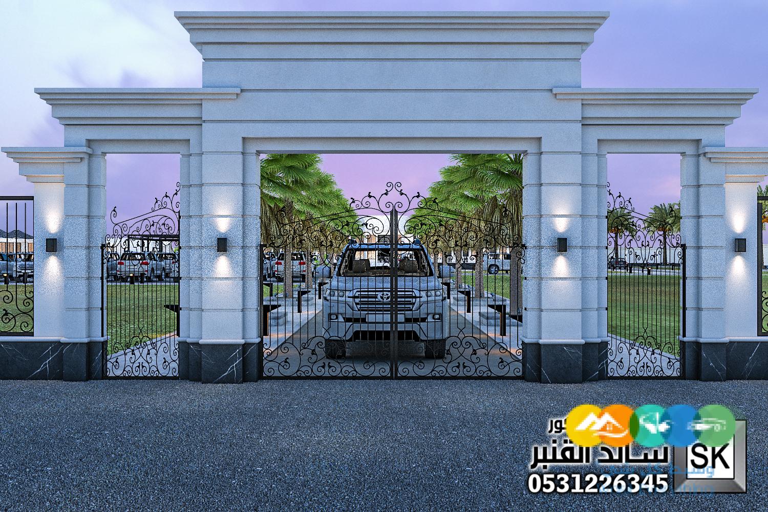 مصمم لاندسكيب مزارع محترف في الرياض