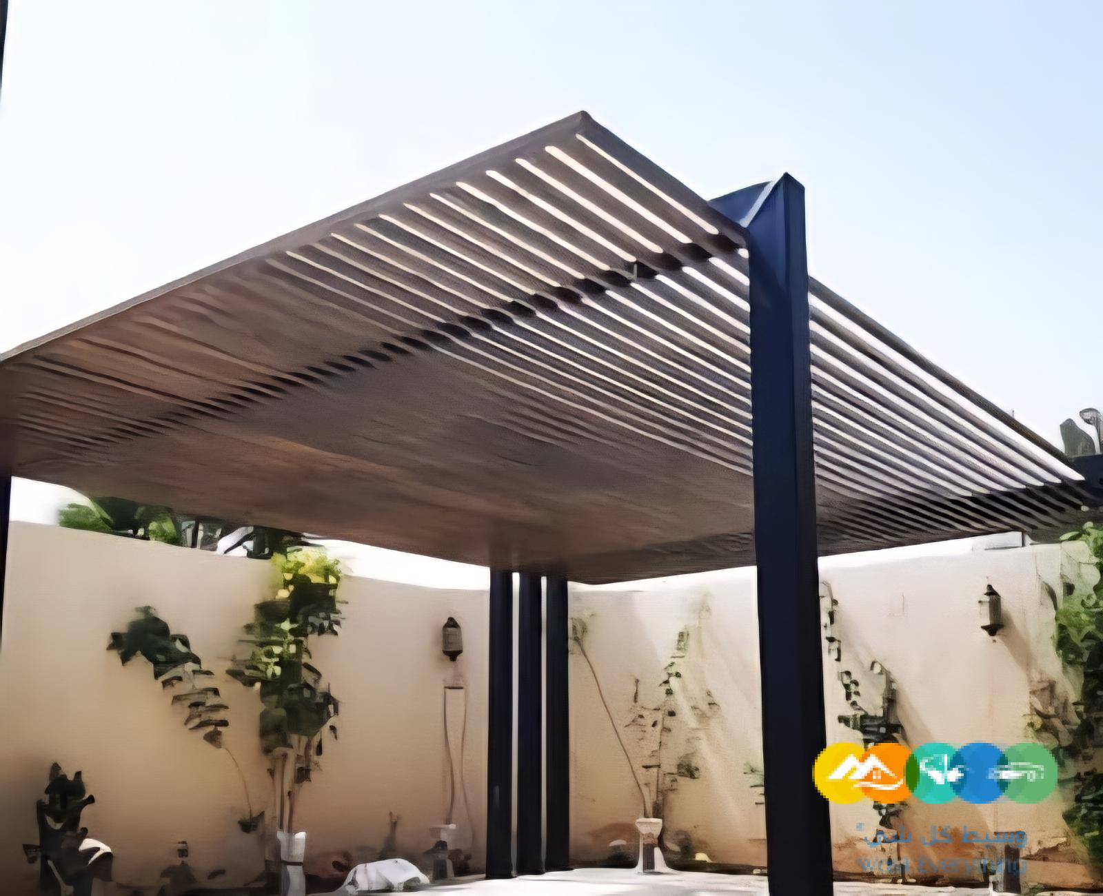 مظلات وبرجولات