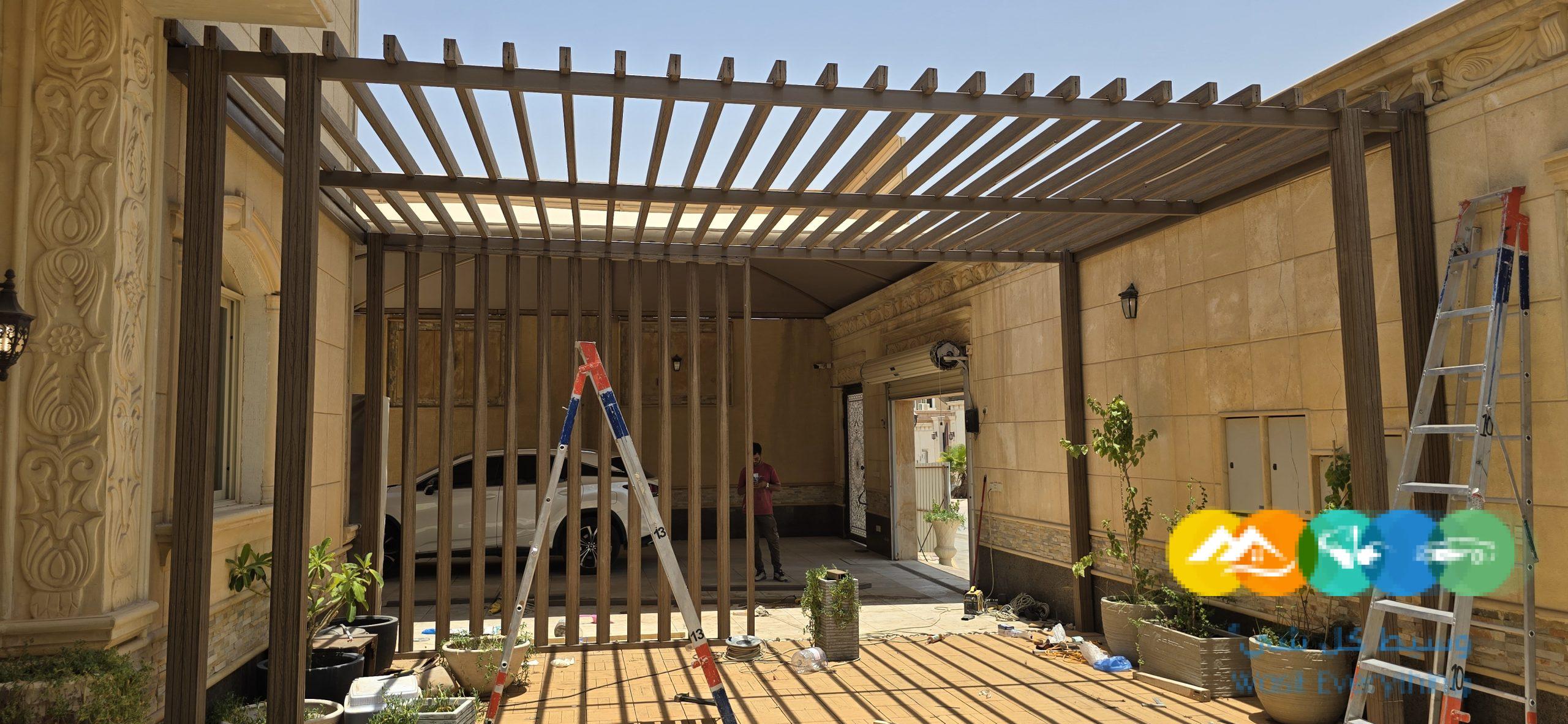 مظلات وبرجولات