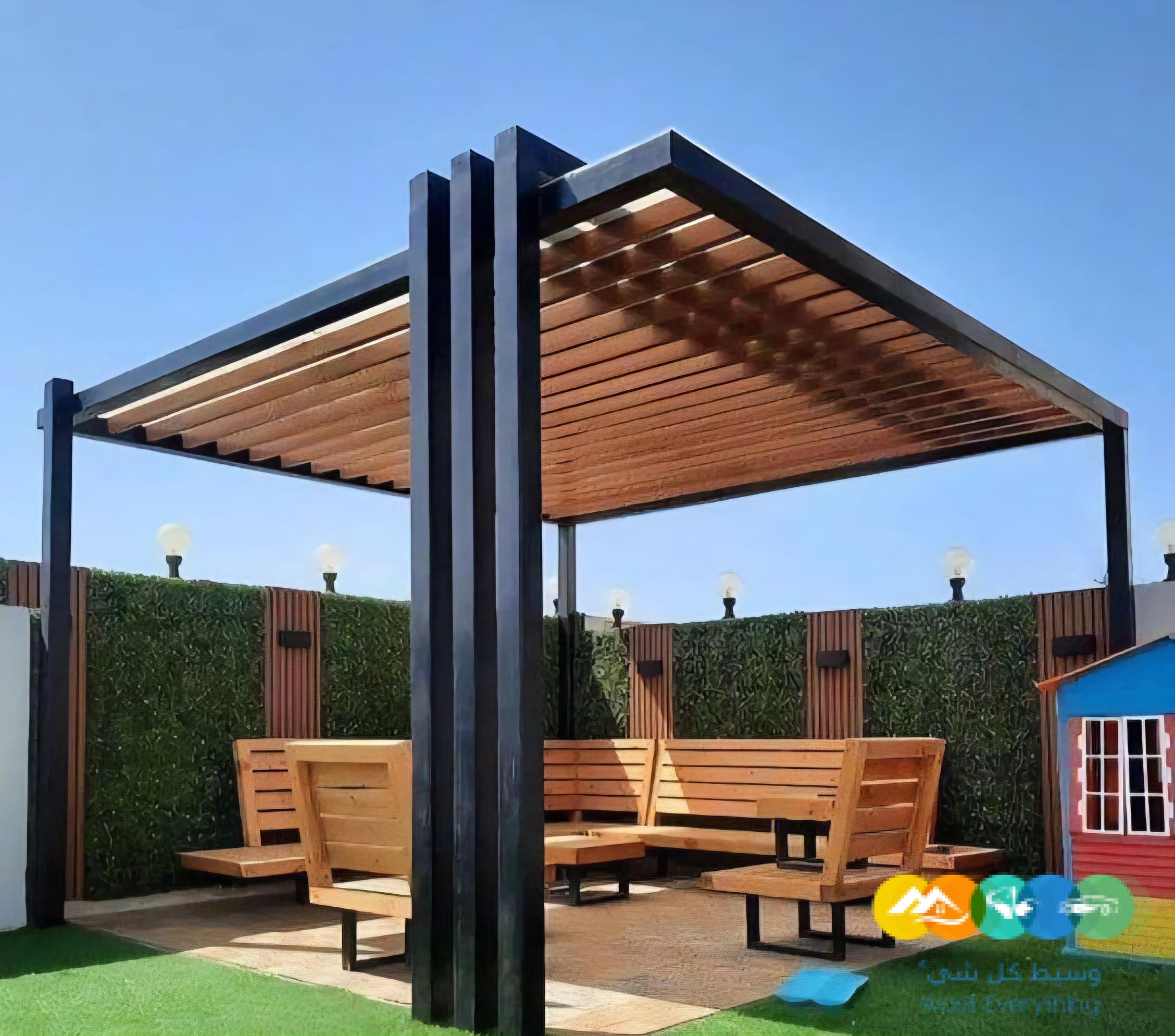 مظلات وبرجولات