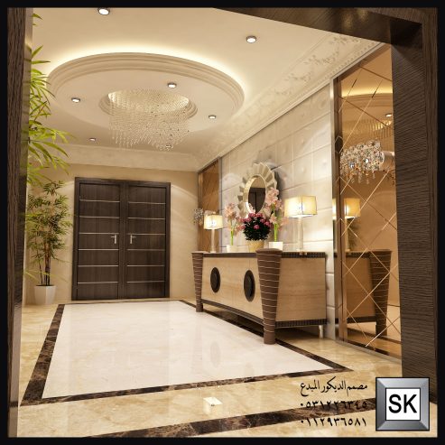 تصميم و تنفيذ مجالس رجال و مجالس تساء و صالات و غرف نوم