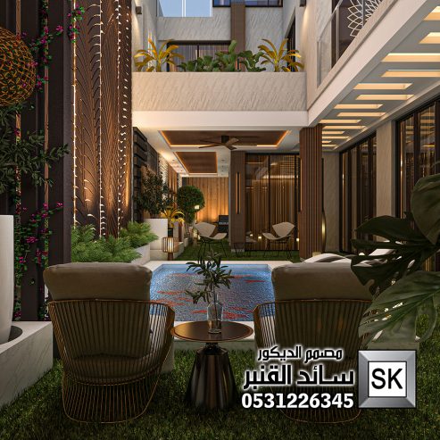 مصمم لاندسكيب و حدائق منزلية مبدع في الرياض
