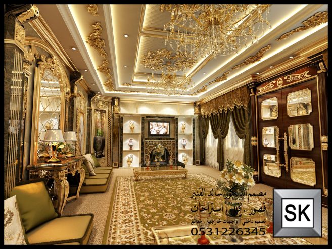 تصميم و تنفيذ مجالس خارجية و مشبات للقصور و الفلل