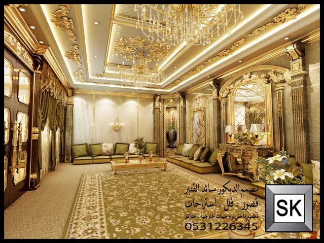 تصميم و تنفيذ مجالس خارجية و مشبات للقصور و الفلل