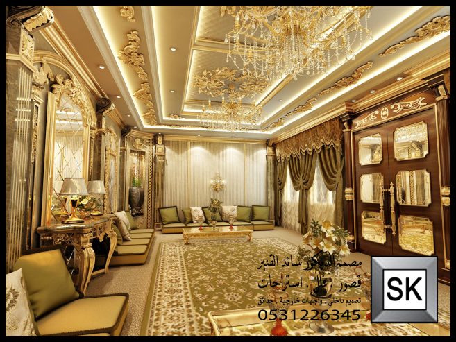تصميم و تنفيذ مجالس خارجية و مشبات للقصور و الفلل