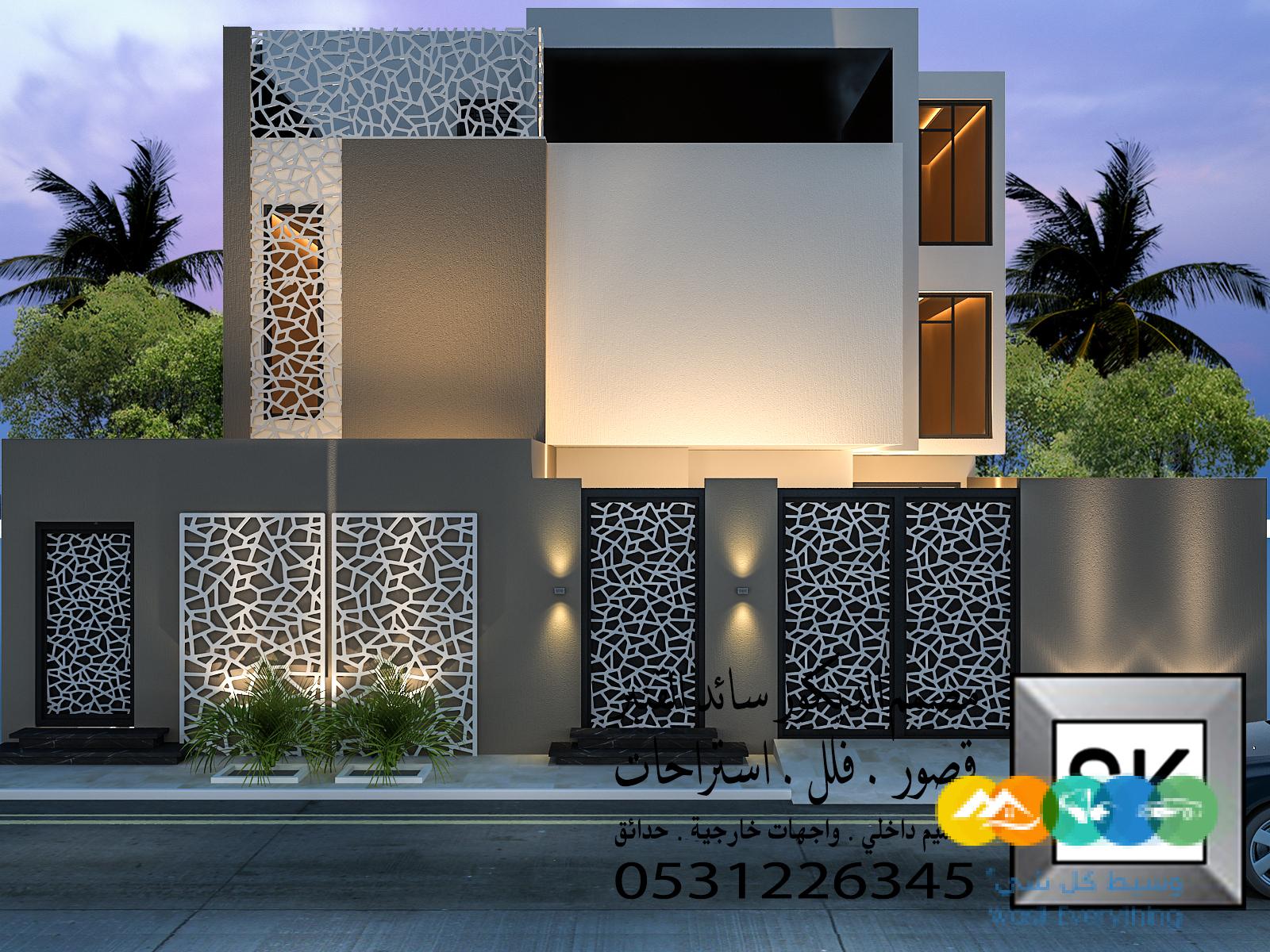 تشطيب و ترميم واجهات خارجية فخمة في الرياض