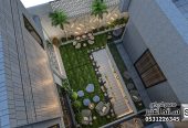 تصميم و تنفيذ لاندسكيب فلل و قصور في الباحة