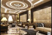 تصميم و تنفيذ ديكور داخلي فاخر في الرياض