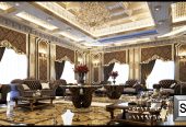 تصميم و تنفيذ ديكور مجالس رجال و مجالس نساء و صالات