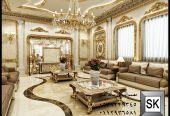 تصميم و تنفيذ ديكور داخلي قصور و فلل و فنادق في جده