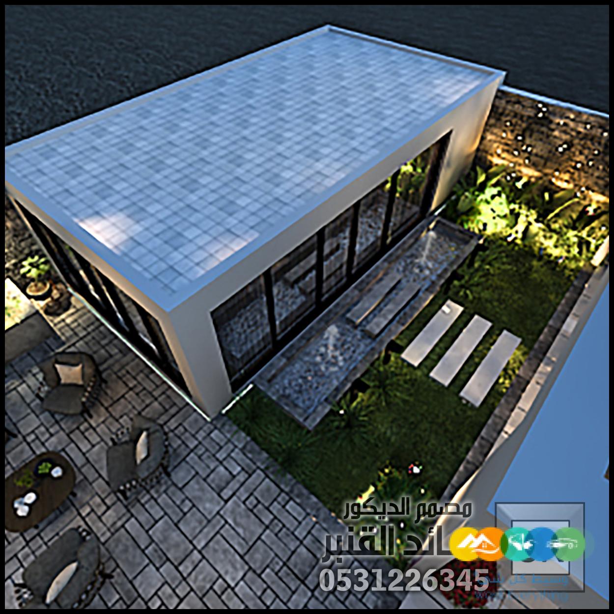 لاندسكيب مزارع و شاليهات فخمة في العمارية بالرياض