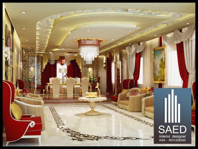 تصميم و تنفيذ مجالس نساء و مجالس رجال و صالات و غرف نوم