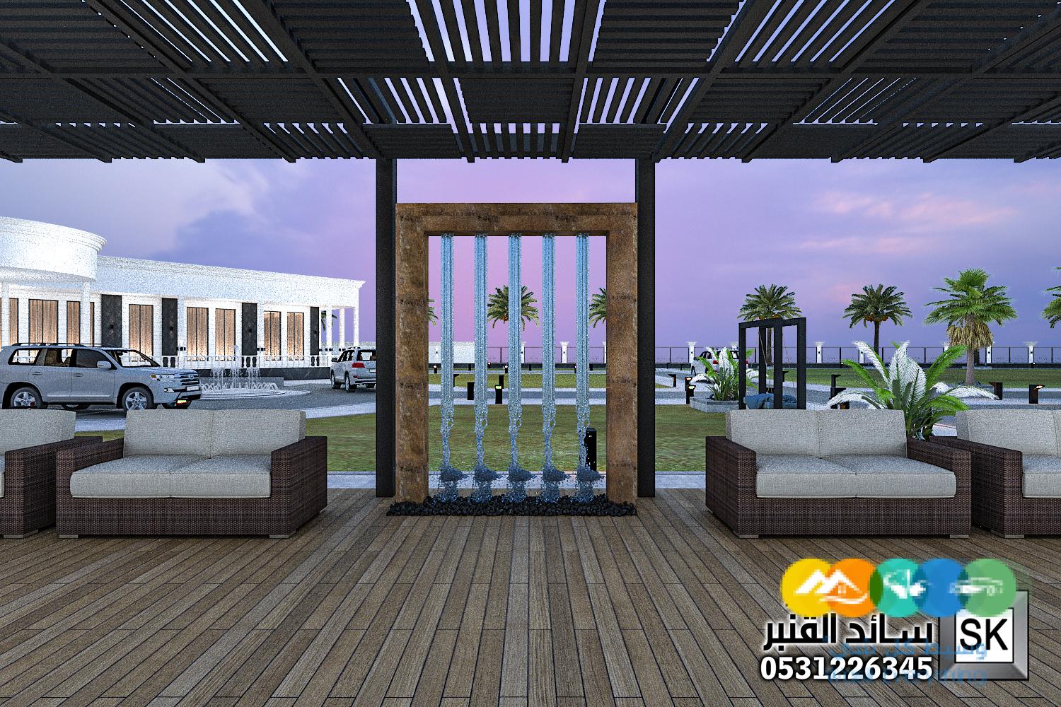 مصمم لاندسكيب مزارع محترف في الرياض