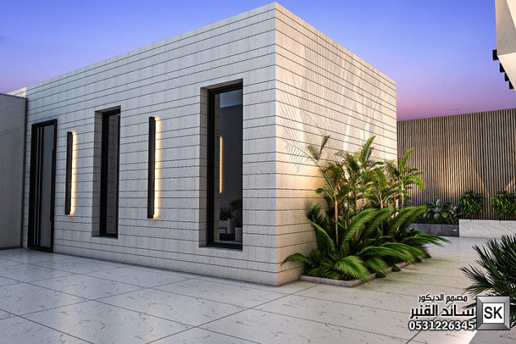تصميم و تنفيذ لاندسكيب فاخر في الدمام
