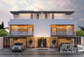 تصميم و تنفيذ تاون هاوس على الطراز السلماني في الرياض