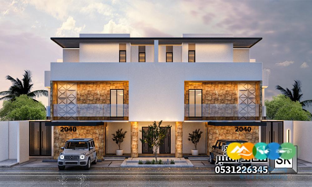 تصميم و تنفيذ تاون هاوس على الطراز السلماني في الرياض