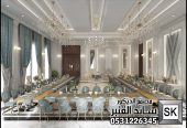 تصميم و تنفيذ مجالس ضيافة رجال فاخر في الرياض