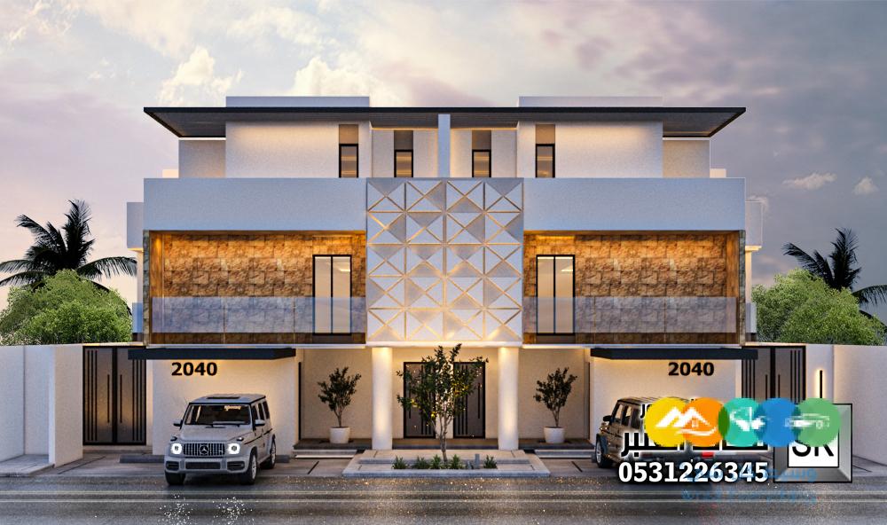تصميم و تنفيذ تاون هاوس على الطراز السلماني في الرياض