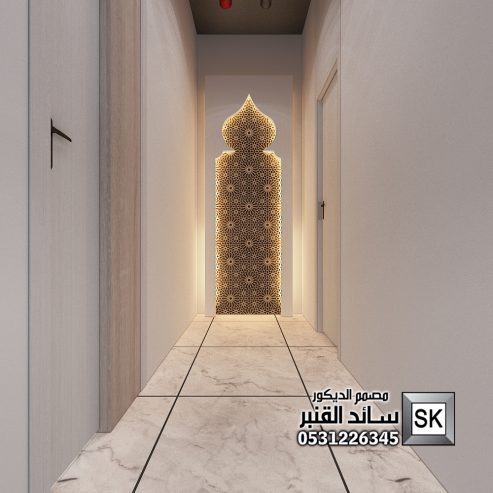 تصميم و تنفيذ صالون تجميل و سبا و حمام مغربي في الطائق