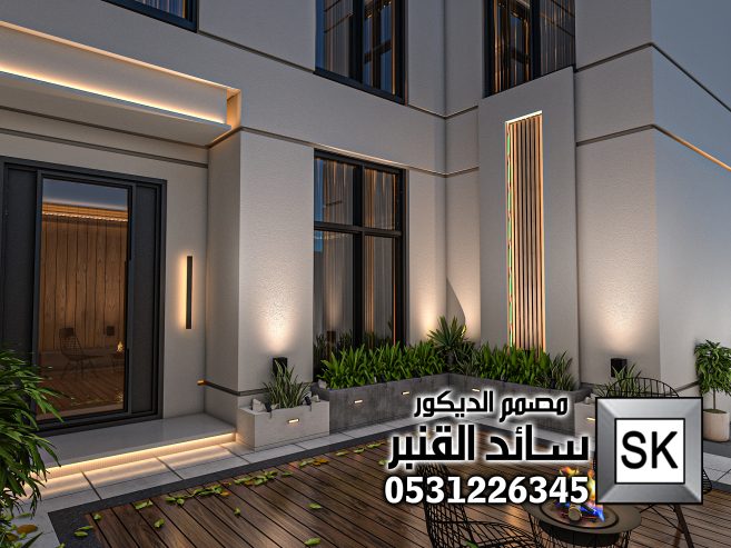 تصميم و تنفيذ لاندسكيب و حدائق منزلية فخمة في الرياض