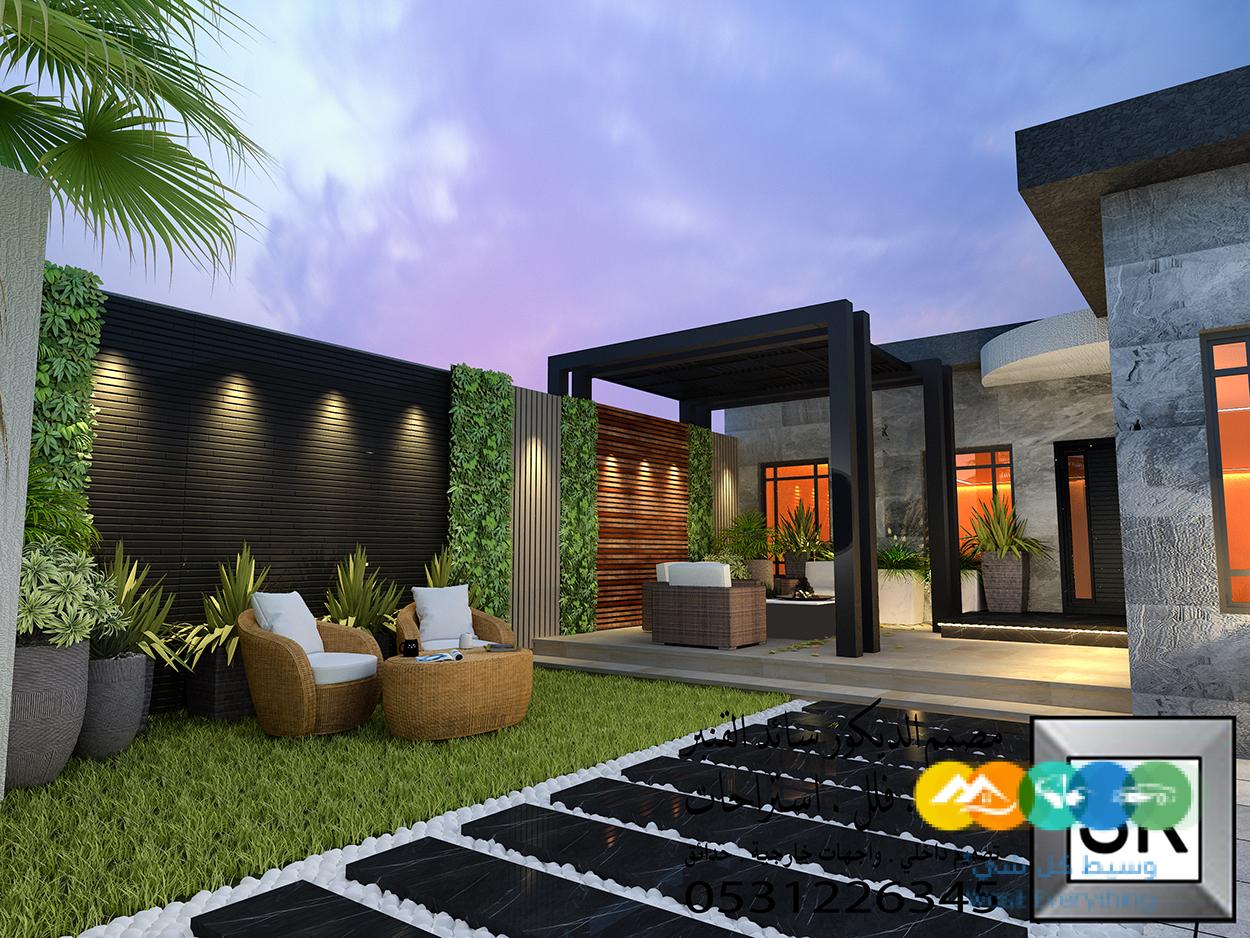 لاندسكيب شاليهات و فلل في الدمام