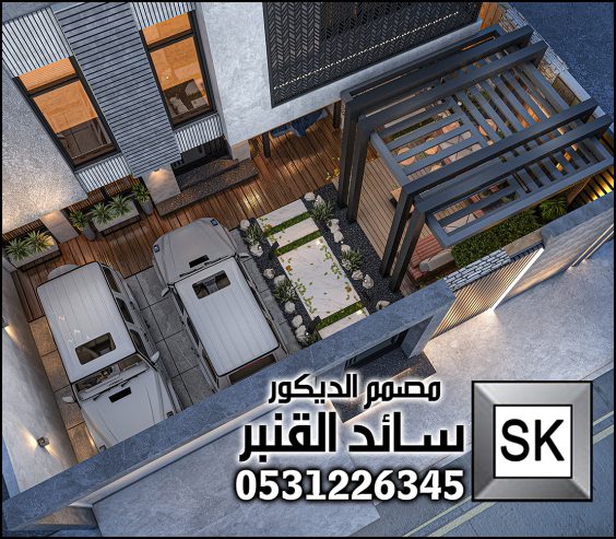 تصميم و تشطيب و ترميم واجهات خارجية قصور و فلل بالرياض