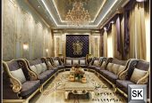 تصميم و تنفيذ مجالس نساء و مجالس رجال و صالات و غرف نوم