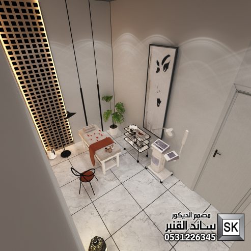 تصميم و تشطيب صالون تجميل و سبا و حمام مغربي بالخبر