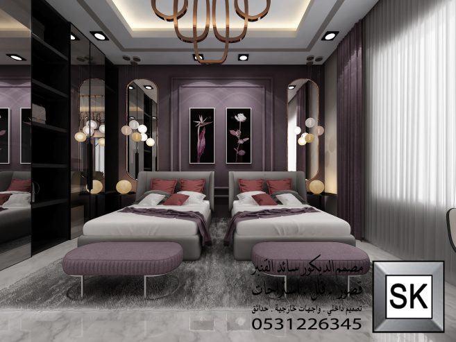 تصميم و تنفيذ ديكور داخلي فاخر في الرياض