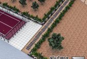 تصميم و تنفيذ لاندسكيب مزارع و شاليهات في الرياض