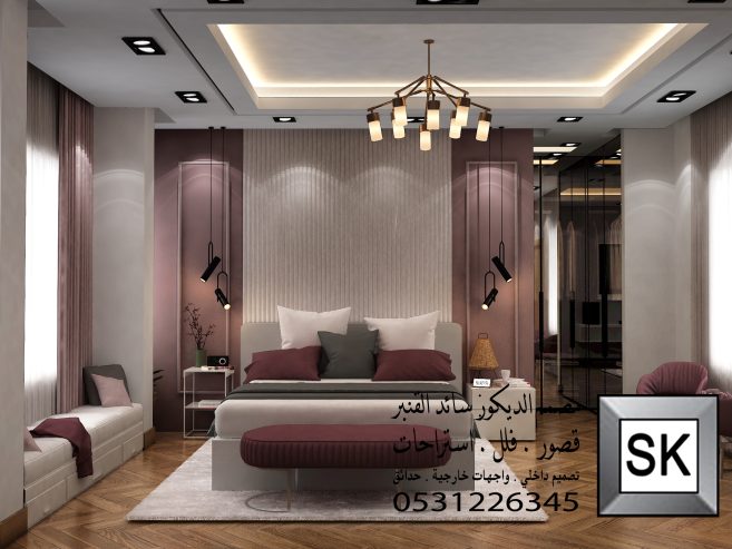 تصميم و تنفيذ ديكور داخلي فاخر في الرياض