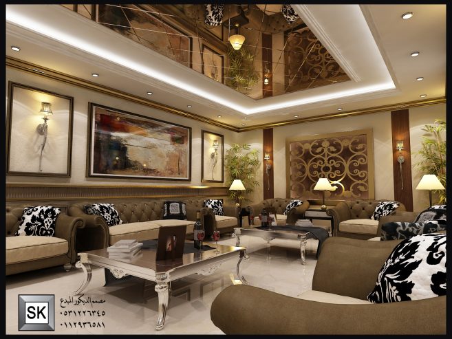 تصميم و تنفيذ مجالس نساء و مجالس رجال و صالات و غرف نوم