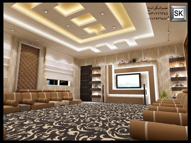 تصميم و تنفيذ ديكور داخلي فاخر في الرياض