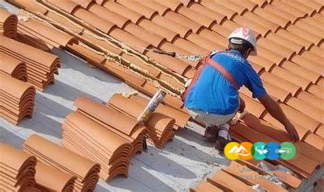 تركيب اسقف قرميد