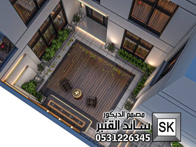 تصميم و تنفيذ لاندسكيب و حدائق منزلية فخمة في الرياض