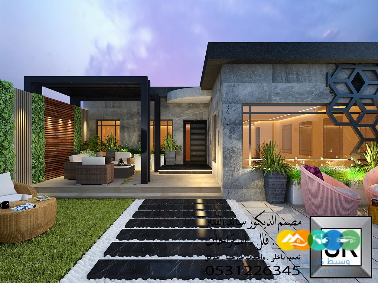 لاندسكيب شاليهات و فلل في الدمام