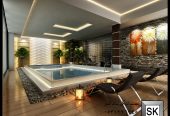 تصميم و تنفيذ ديكور داخلي قبو ترفيهي فاخر في الرياض