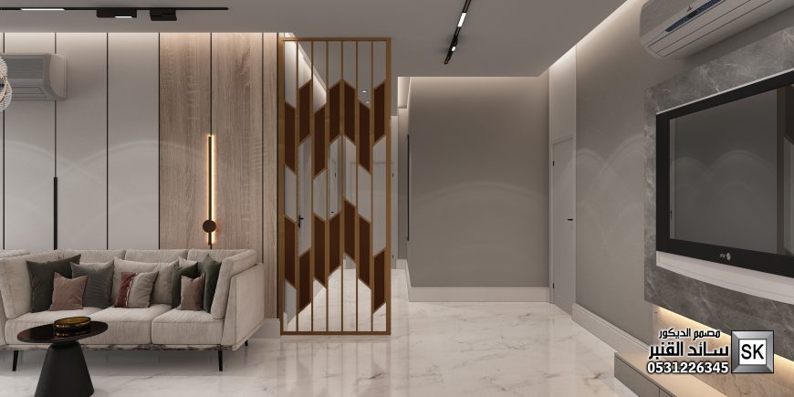 تصميم و تنفيذ صالات معيشة و غرف جلوس فخمة