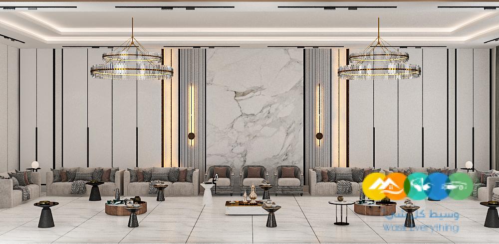 تصميم و ترميم ديكور داخلي مجالس نساء و مجالس رجال فخمة