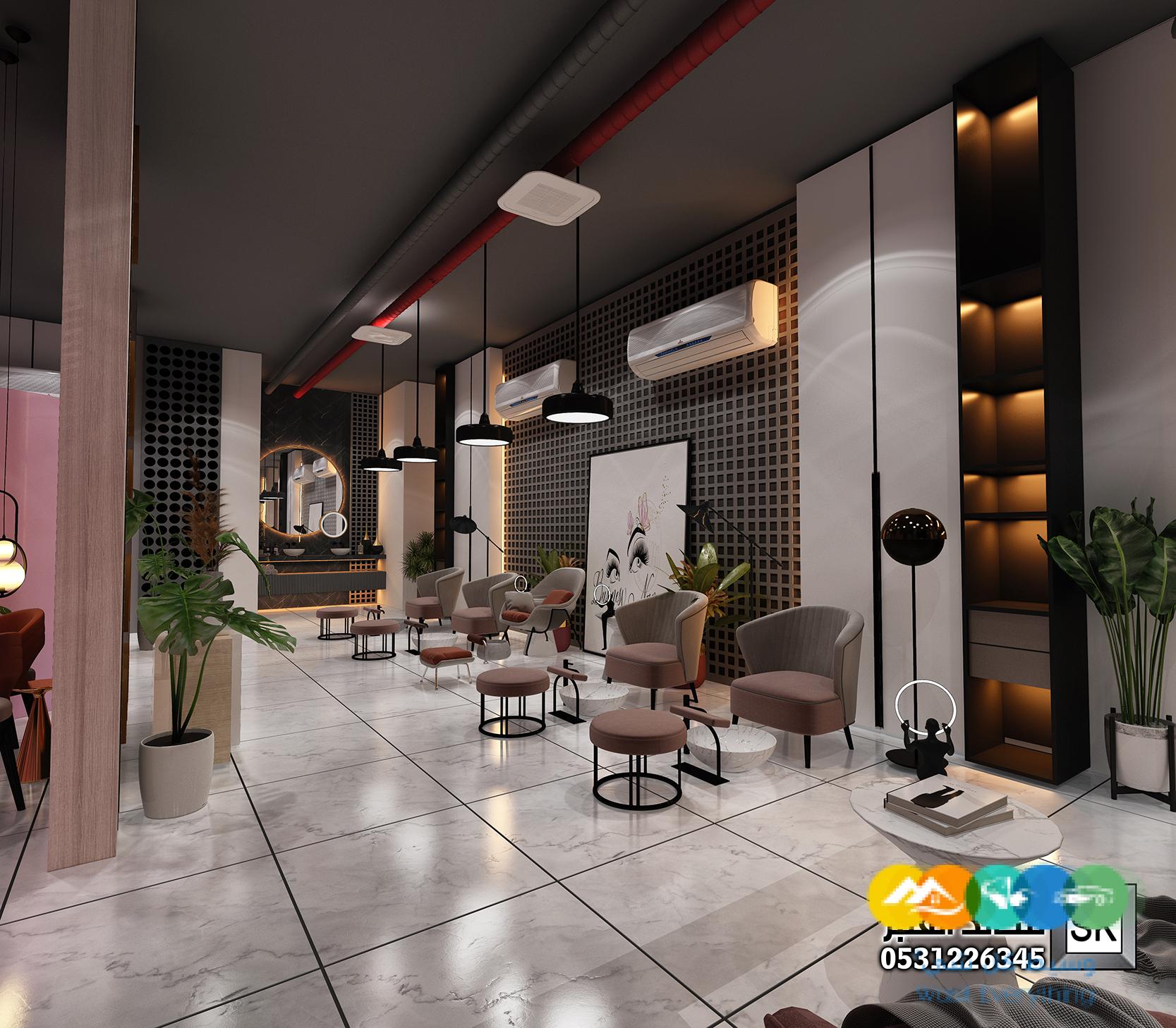 تشطيب و ترميم صالونات تجميل في الرياض