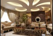 تصميم و تنفيذ ديكور داخلي فلل و قصور و شقق و عمائر