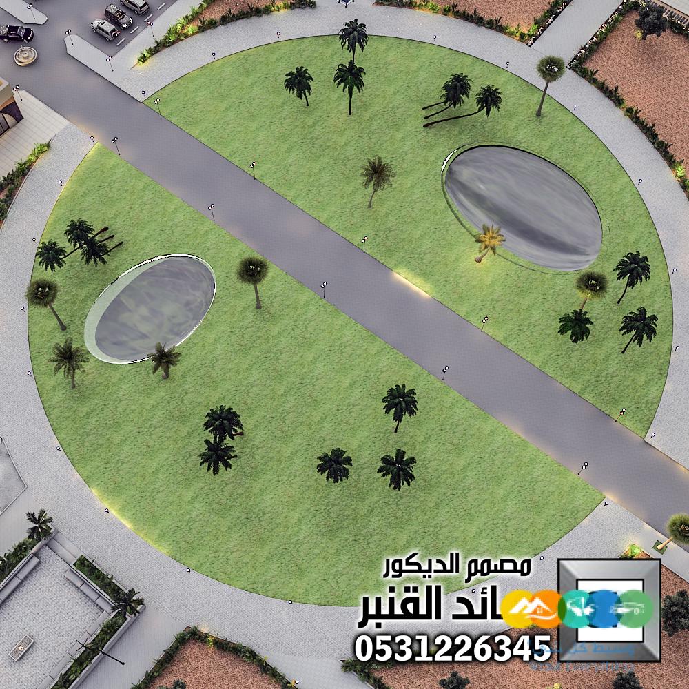 تصميم و تنفيذ لاندسكيب مزارع فخمة في السعودية