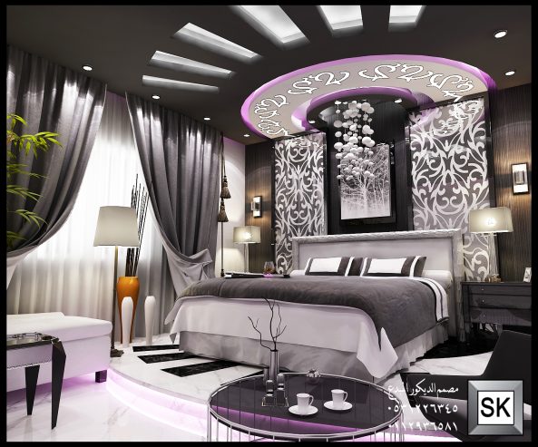 تصميم و تنفيذ ديكور داخلي فاخر في الرياض