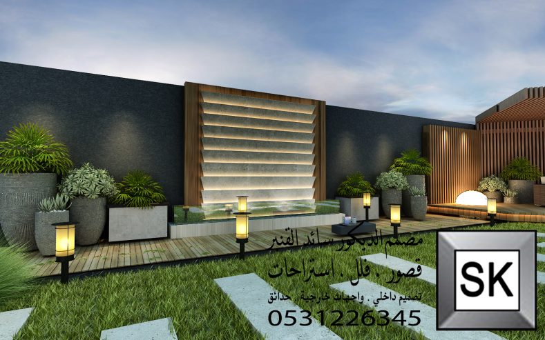 تشطيب و ترميم لاندسكيب فاخر في الرياض