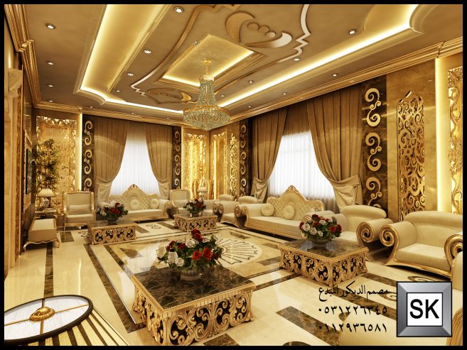 تصميم و تنفيذ مجالس نساء و مجالس رجال و صالات و غرف نوم