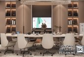 تصميم غرف إجتماعات فندقية فخمة في الرياض