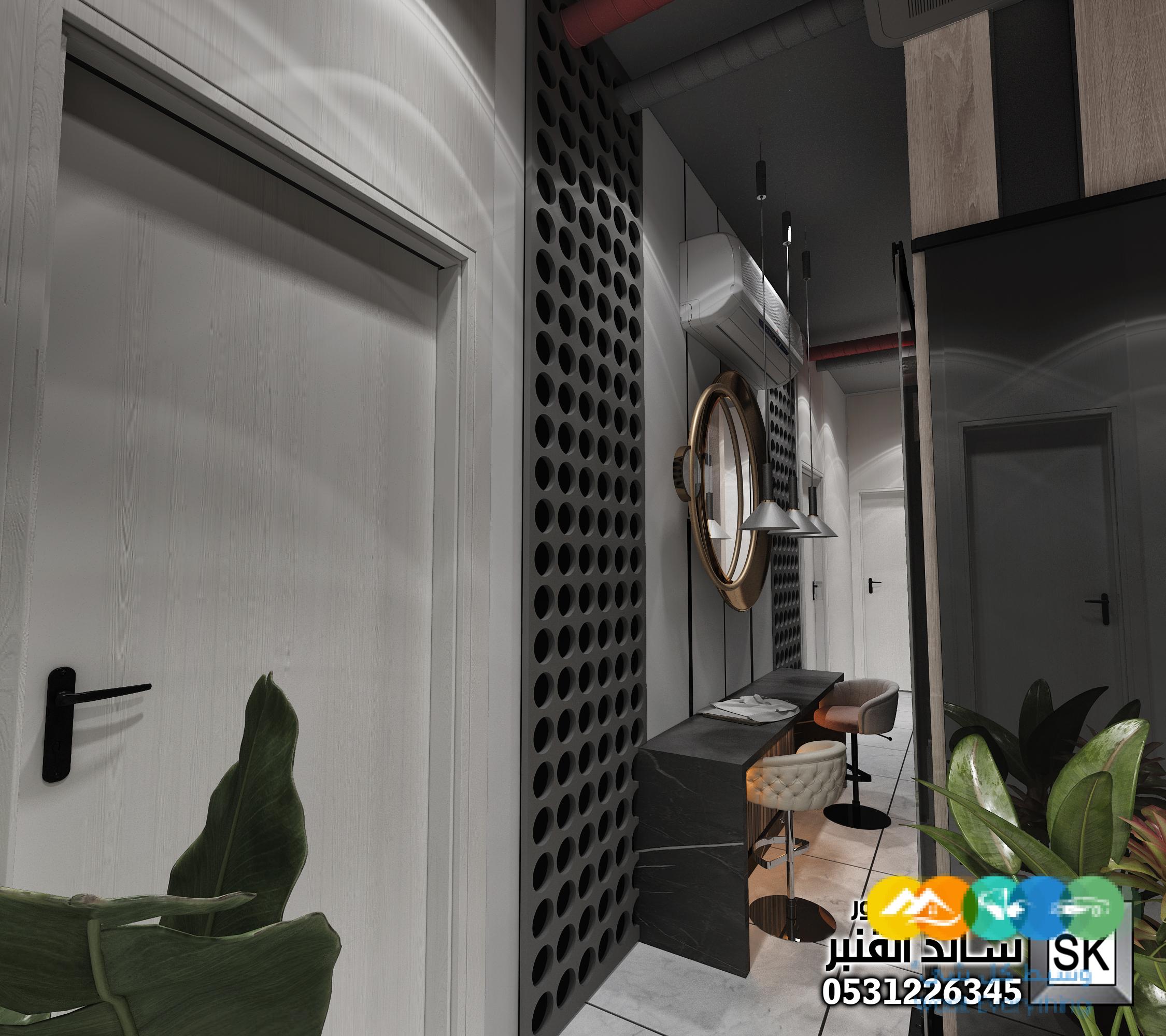 تصميم و تشطيب صالون تجميل و سبا و حمام مغربي بالخبر