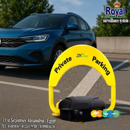 حاجز الكتروني لمكان السيارة plock2 zkteco parking lock