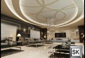 تصميم و تنفيذ ديكور فلل و شقق و قصور فخمة في الرياض
