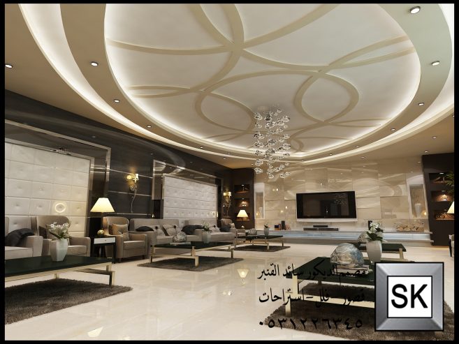 تصميم و تنفيذ ديكور فلل و شقق و قصور فخمة في الرياض